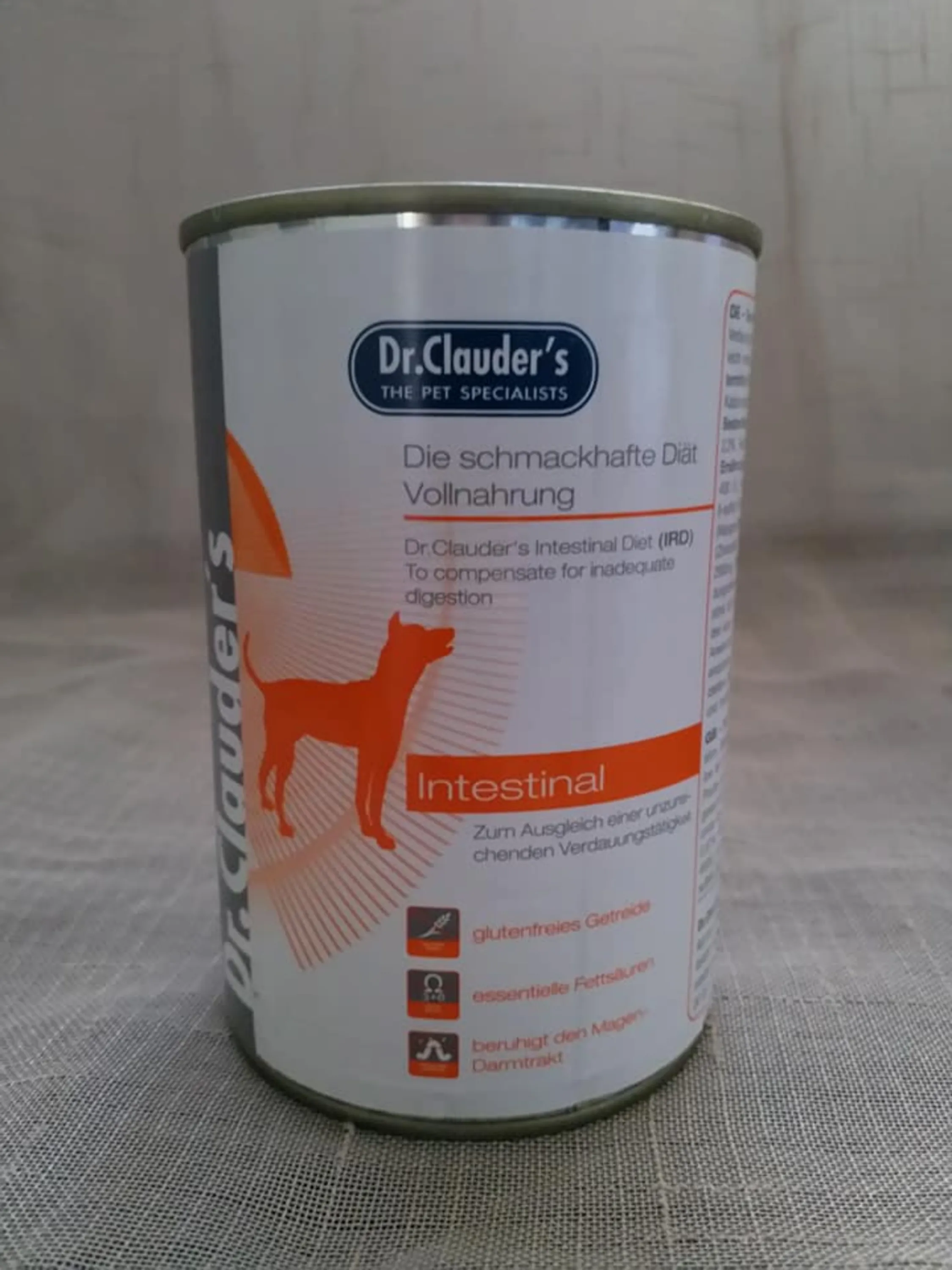 کنسرو سگ دکتر کلادرز مدل intestinal